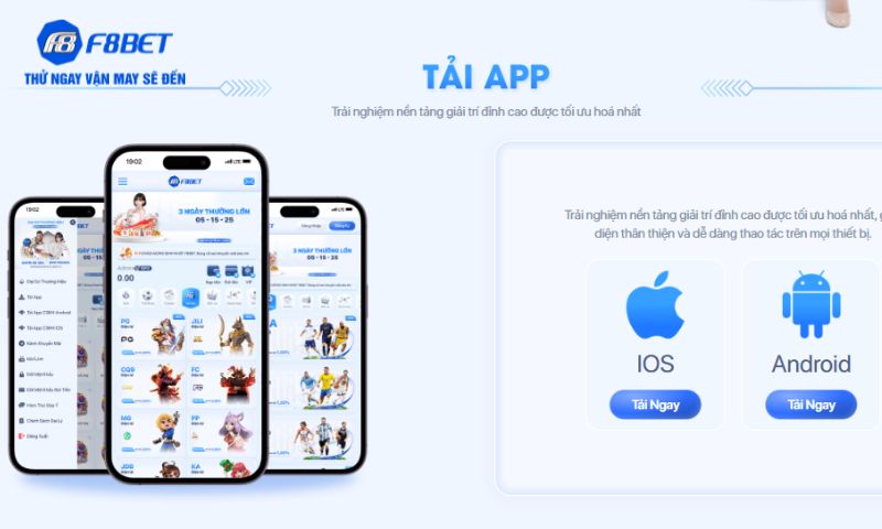 Tải App F8BET siêu tốc trên di động